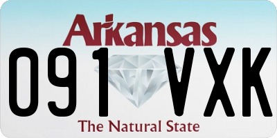 AR license plate 091VXK