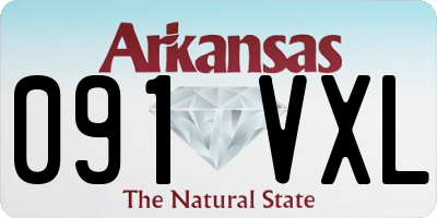 AR license plate 091VXL