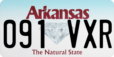 AR license plate 091VXR