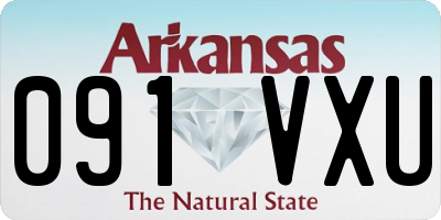 AR license plate 091VXU