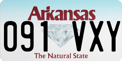 AR license plate 091VXY