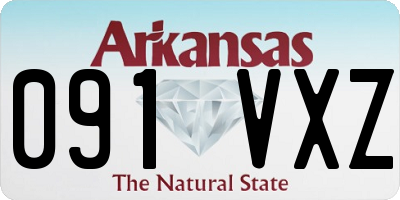 AR license plate 091VXZ