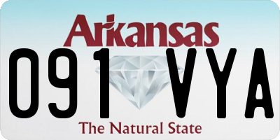 AR license plate 091VYA