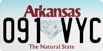 AR license plate 091VYC