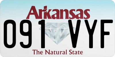 AR license plate 091VYF