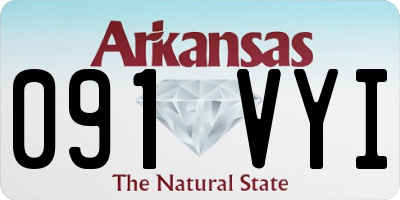 AR license plate 091VYI
