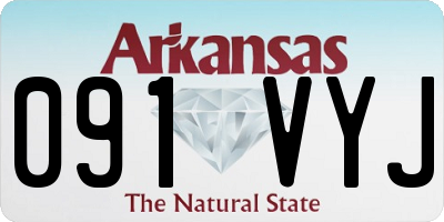 AR license plate 091VYJ