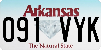 AR license plate 091VYK