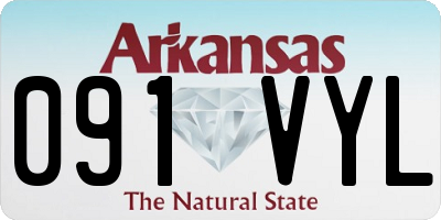 AR license plate 091VYL