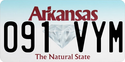 AR license plate 091VYM