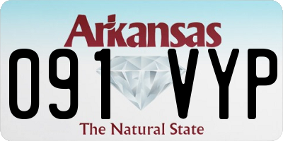 AR license plate 091VYP