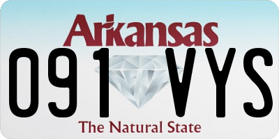 AR license plate 091VYS