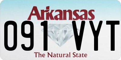 AR license plate 091VYT