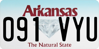 AR license plate 091VYU