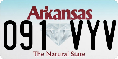 AR license plate 091VYV