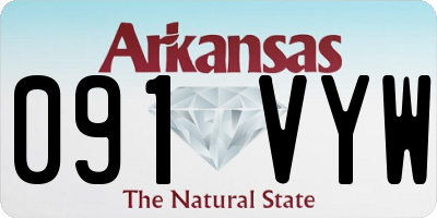 AR license plate 091VYW