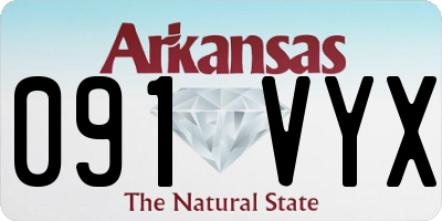 AR license plate 091VYX
