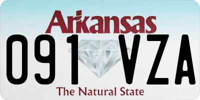 AR license plate 091VZA