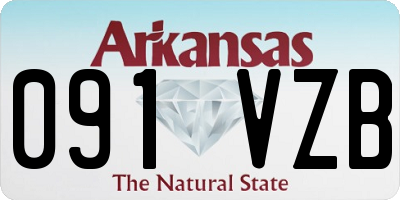 AR license plate 091VZB