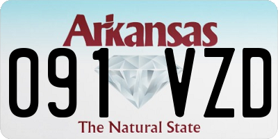 AR license plate 091VZD