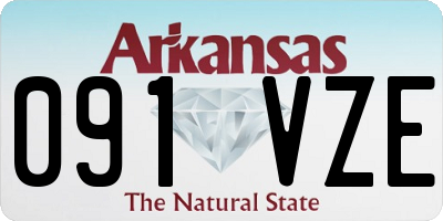 AR license plate 091VZE