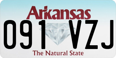 AR license plate 091VZJ