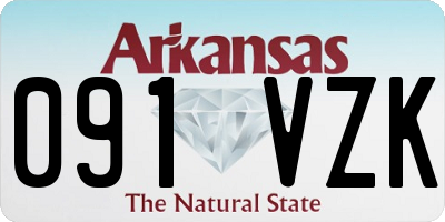AR license plate 091VZK