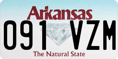 AR license plate 091VZM