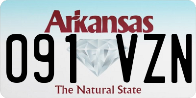 AR license plate 091VZN