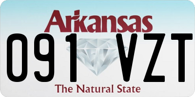 AR license plate 091VZT