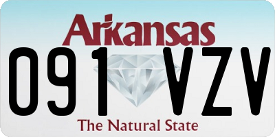 AR license plate 091VZV