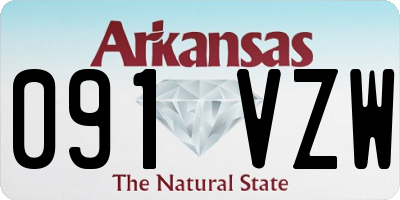 AR license plate 091VZW