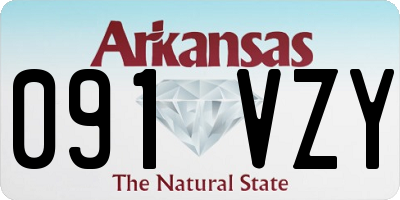 AR license plate 091VZY