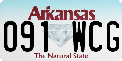 AR license plate 091WCG