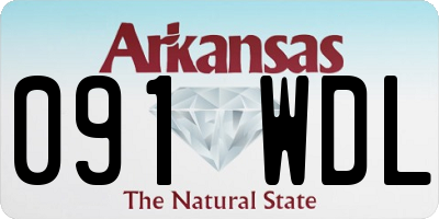 AR license plate 091WDL