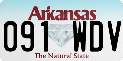 AR license plate 091WDV