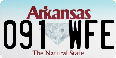 AR license plate 091WFE