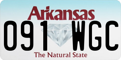 AR license plate 091WGC
