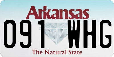 AR license plate 091WHG