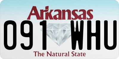 AR license plate 091WHU