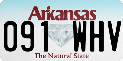 AR license plate 091WHV