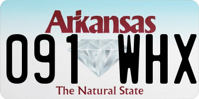 AR license plate 091WHX