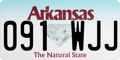 AR license plate 091WJJ
