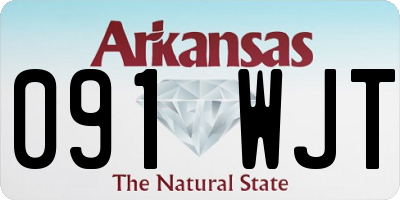 AR license plate 091WJT