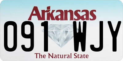 AR license plate 091WJY