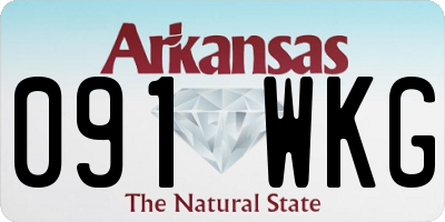 AR license plate 091WKG