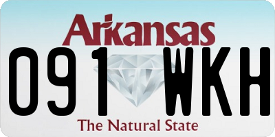 AR license plate 091WKH
