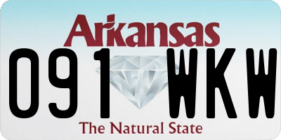 AR license plate 091WKW