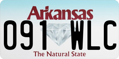 AR license plate 091WLC