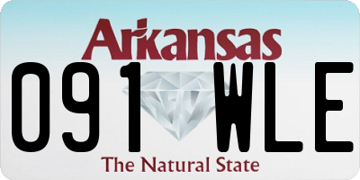 AR license plate 091WLE